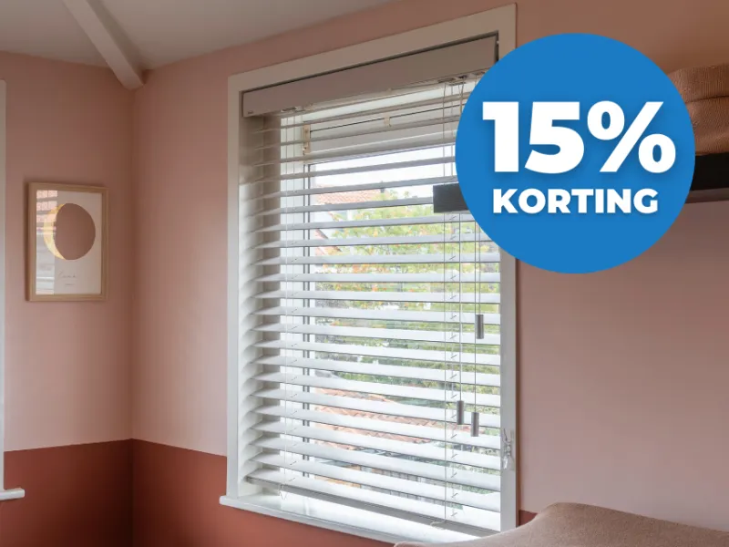 Verano houten jaloezie 50 mm