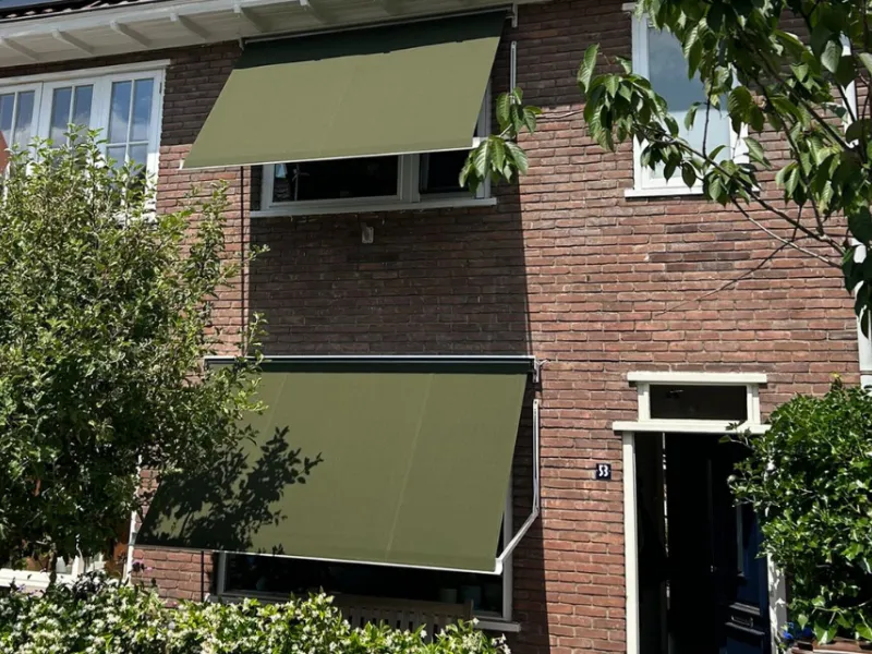 Sunmaster uitvalscherm 4,95 x 0,95 meter + Somfy LT motor