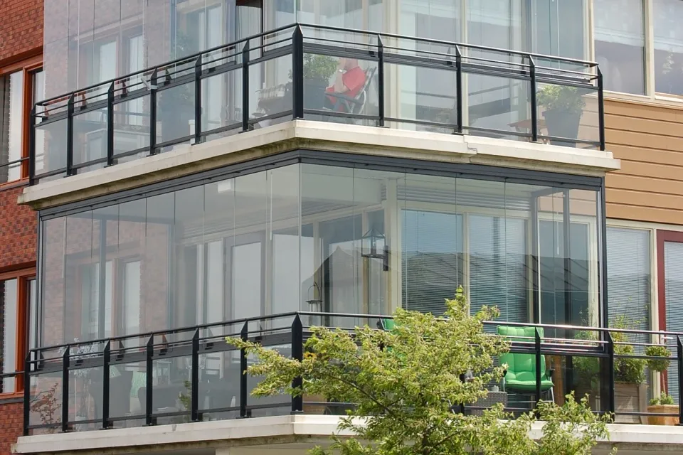 Sunflex SF 25 balkonbeglazing