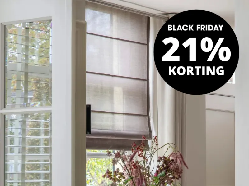 Zonnelux vouwgordijn