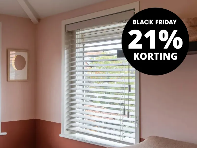 Verano houten jaloezie 50 mm