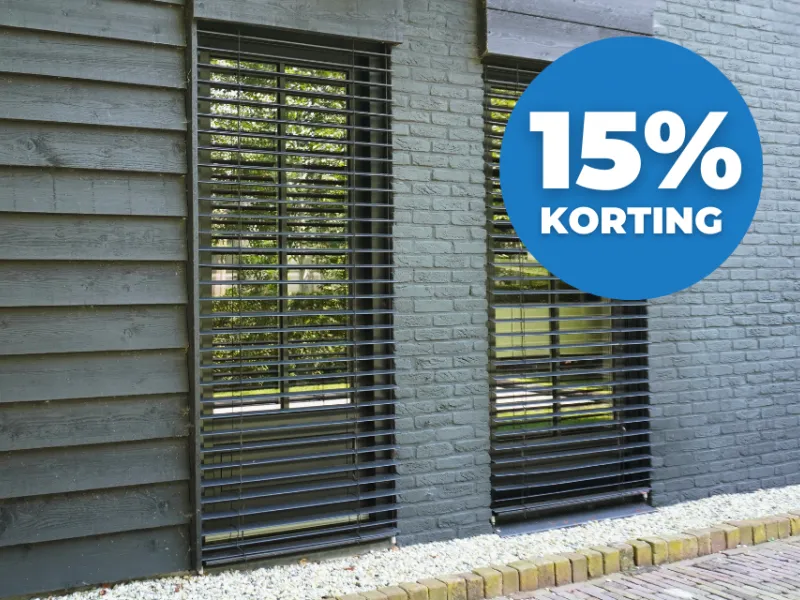 Zon en Scherm Zetta buitenjaloezie
