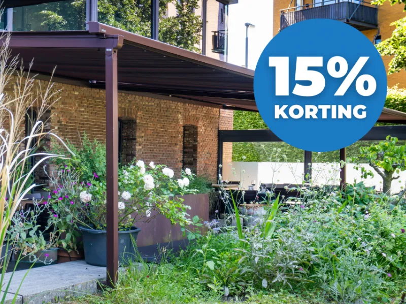 Stobag P3600 pergolino terrasoverkapping