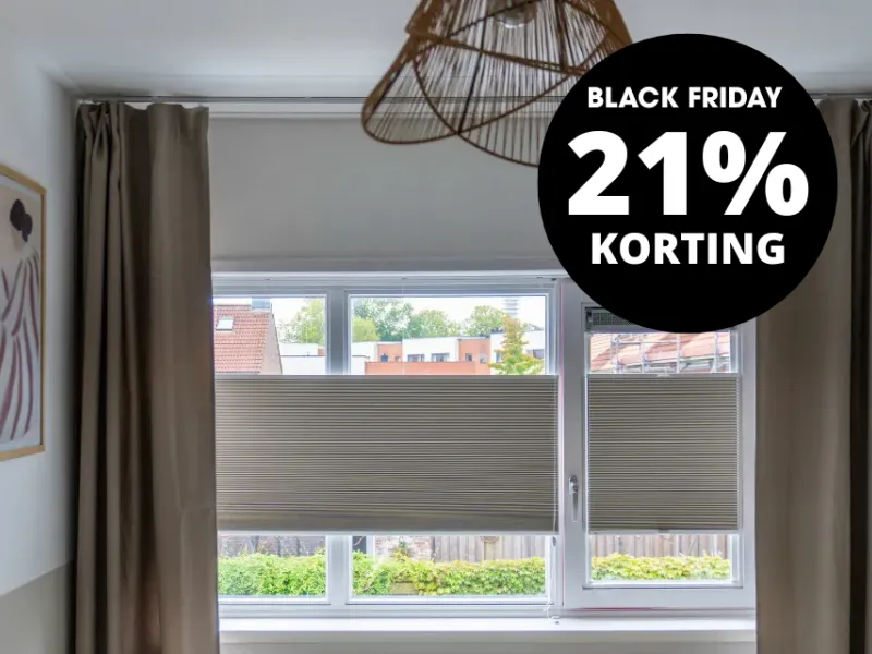 Verano duo plisségordijn