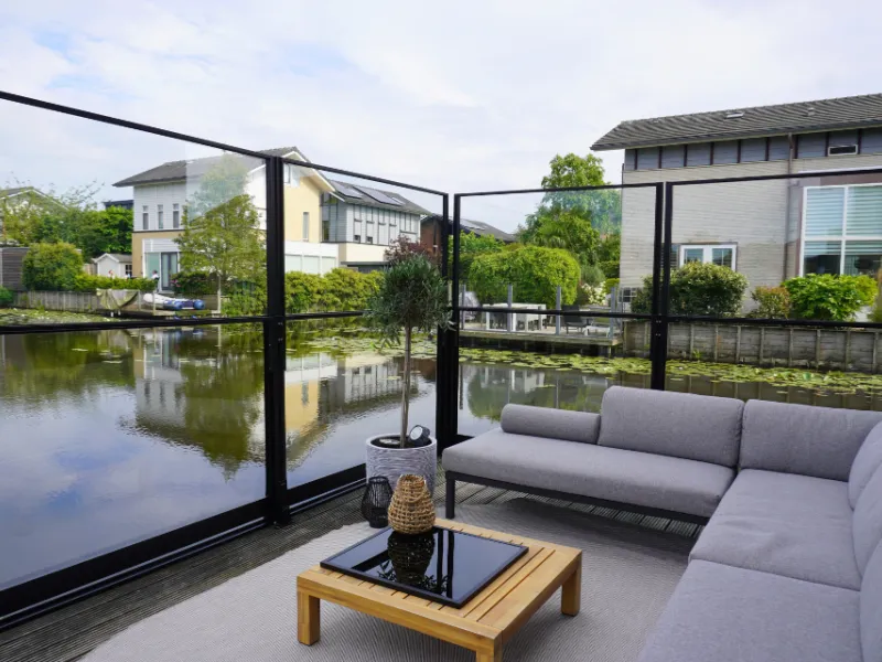 Zon en Scherm Alor ZS160 glazen windscherm verstelbaar